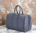 Дорожная сумка Gucci мужской кожа синий 147300-5