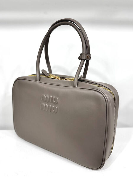 Сумка Miu Miu женский кожа графитовый 163175-3