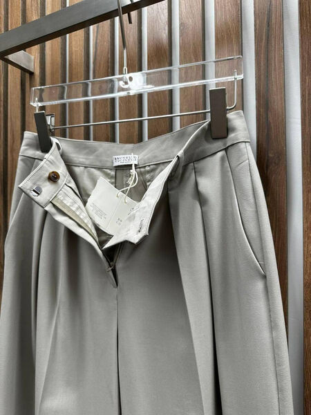 Брюки Brunello Cucinelli женский графитовый 179246-4