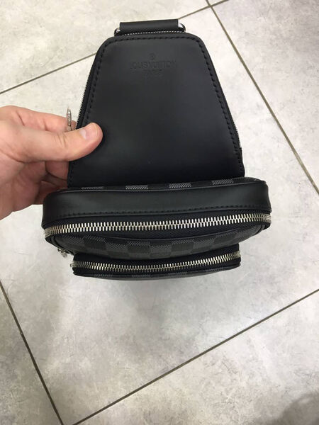 Мужская сумка слинг Louis Vuitton мужской канва черный 152763-10