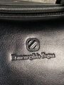 Дорожная сумка Zegna мужской кожа черный 121093-6