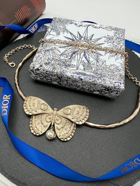 Колье Dior бронзовый 175584