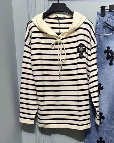 Свитер Chrome Hearts женский черный 127480