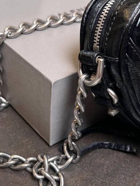 Сумка Balenciaga женский кожа черный k6535572-1-2