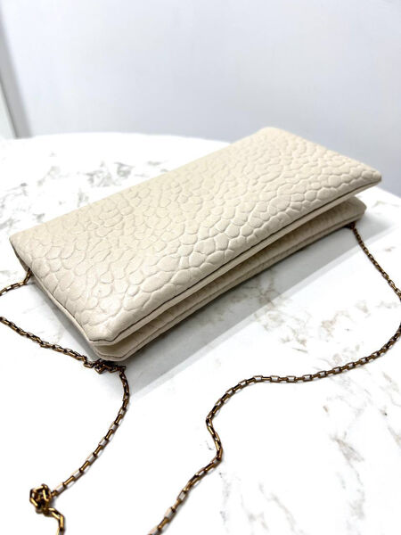 Сумка Saint Laurent женский кожа белый 189728-4