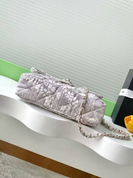 Сумка Chanel женский текстиль графитовый 192437-4