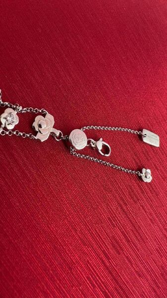 Чокер и браслет Chanel Camelia женский белое золото g1339281-1-4