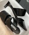 Шлепки Jil Sander женский кожа черный 155084-1