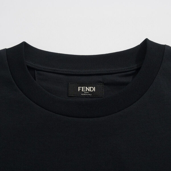 Мужская футболка Fendi мужской черный 182501-4