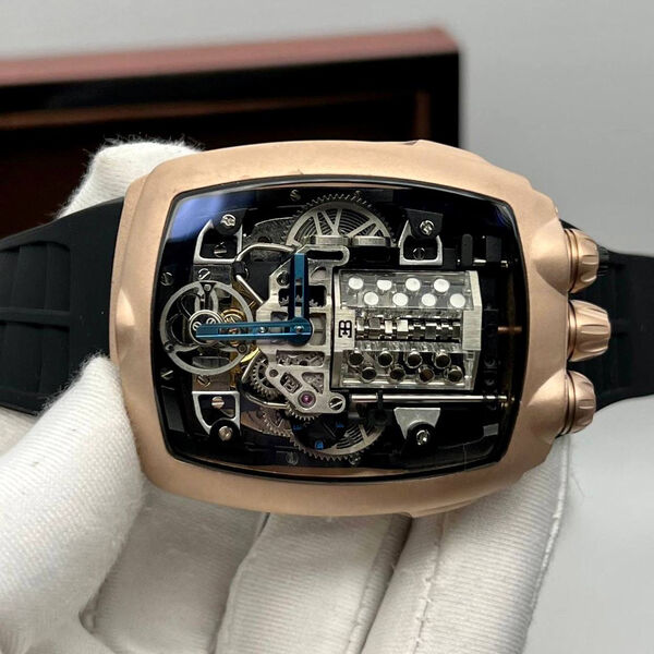 Мужские часы Jacob & Co. Grand Complication черный 155575-5