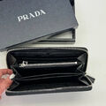 Мужской кошелек Prada мужской кожа черный 153046-2