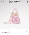 Сумка Louis Vuitton женский кожа розовый 196429-2