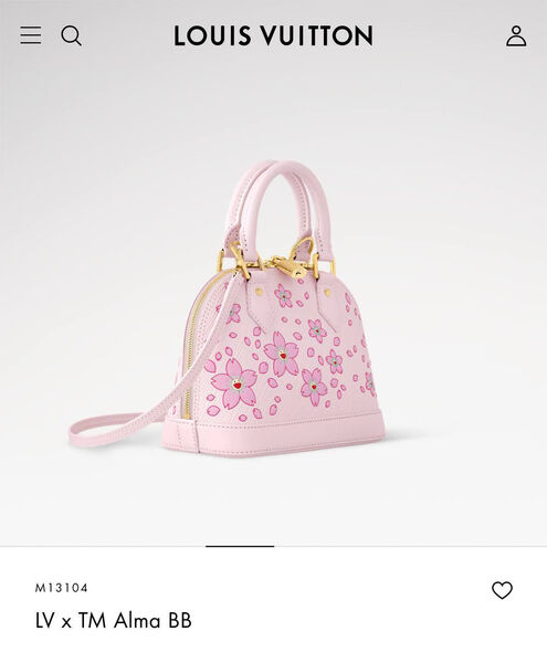 Сумка Louis Vuitton женский кожа розовый 196429-2