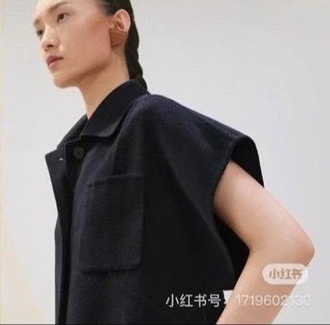 Жилет Hermès женский синий 199615-4