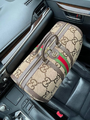 Дорожная сумка Gucci мужской кожа бежевый 96865-8