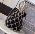 Сумка Chanel женский кожа черный 191153-1