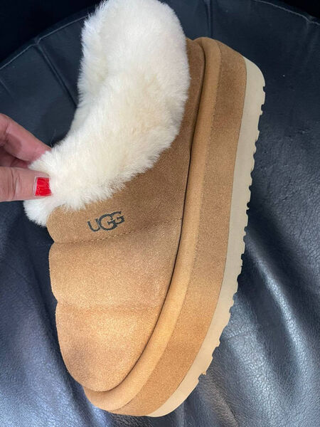 Угги Ugg женский замша бежевый 129348-2