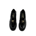 Лоферы Chanel женский кожа черный 103795-2