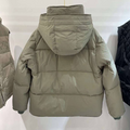 Пуховик Moncler женский бежевый 63164-2