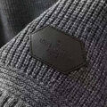 Мужской свитер Louis Vuitton мужской вязаная ткань графитовый 103231-2