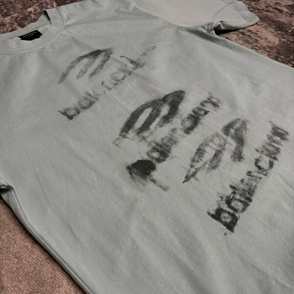 Мужская футболка Balenciaga мужской графитовый 175953-2
