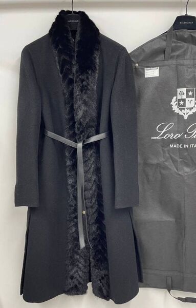 Пальто Loro Piana женский черный 201260