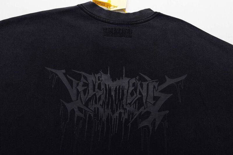 Мужская футболка Vetements мужской черный 173142-5