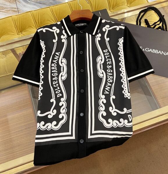 Мужская рубашка Dolce & Gabbana мужской черный 182506