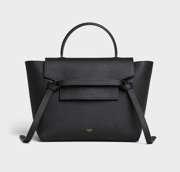 Сумка Celine Belt Micro женский кожа черный 73032