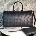 Дорожная сумка Bottega Veneta мужской кожа swift черный 19107