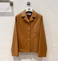 Куртка Loewe женский кожа бежевый 156757-2