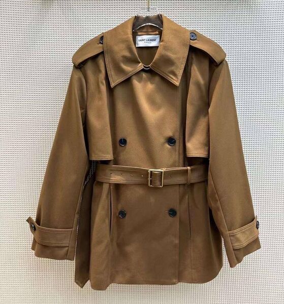 Плащ Saint Laurent женский 141777