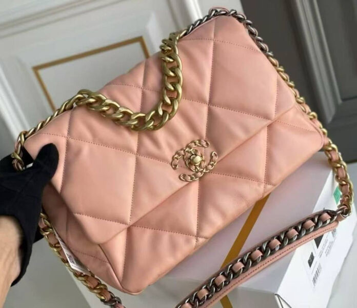 Сумка Chanel женский кожа оранжевый 182015