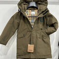 Детская куртка Burberry болотный 165611-3