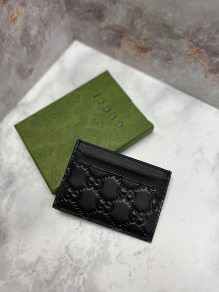 Картхолдер Gucci мужской кожа черный 103485-2