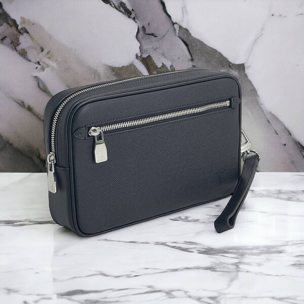 Мужской клатч Louis Vuitton мужской кожа синий 51327-6