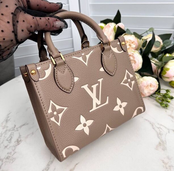 Сумка Louis Vuitton женский кожа бежевый 150223