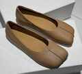 Балетки Maison Margiela женский кожа бежевый 183667-1