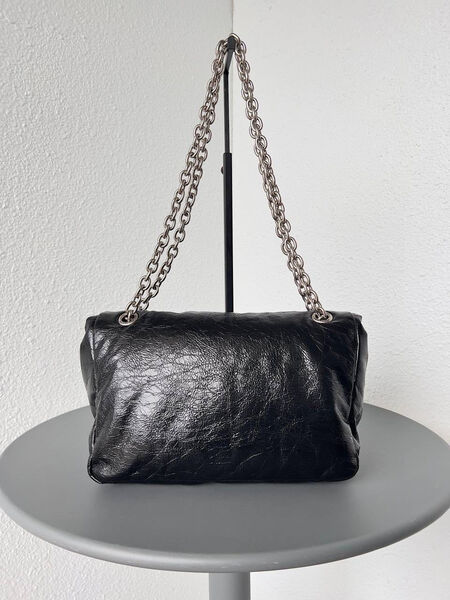Сумка Balenciaga женский кожа черный 126355-2