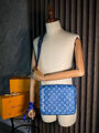 Мужская сумка мессенджер Louis Vuitton мужской канва синий 132076-3