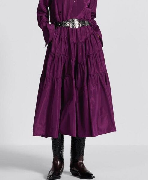 Юбка Christian Dior женский фиолетовый 145081
