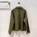 Куртка Loewe женский кожа болотный 156761-7
