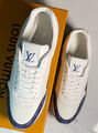 Мужские кроссовки Louis Vuitton мужской кожа белый 173394-8