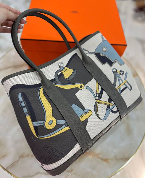 Сумка Hermès женский кожа графитовый 155342-2