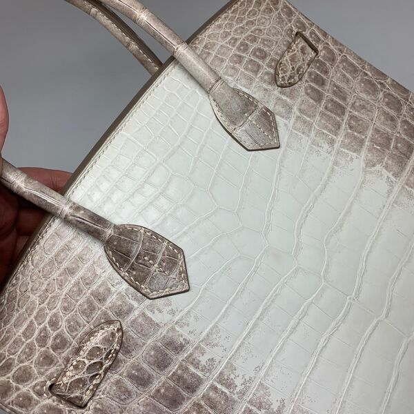 Сумка Hermès Birkin 30 женский кожа графитовый 75301-3