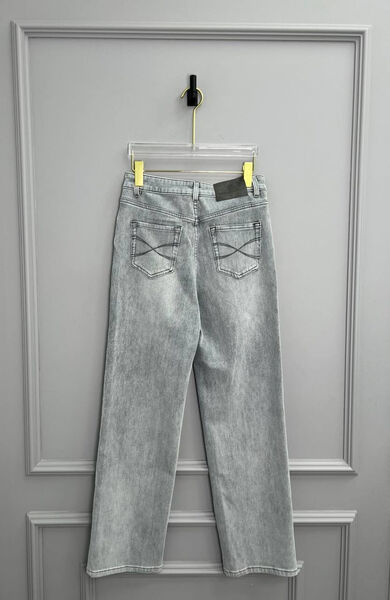 Джинсы Brunello Cucinelli женский джинса графитовый 167022-2