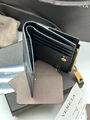 Мужской кошелек Bottega Veneta мужской кожа черный 121002-5