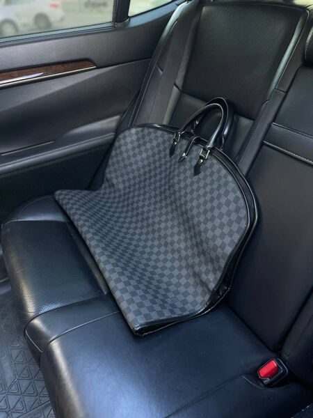 Портплед Louis Vuitton кожа графитовый 99983-3