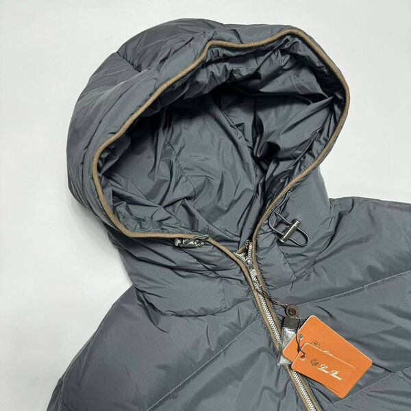 Мужской пуховик Loro Piana мужской черный 167593-6