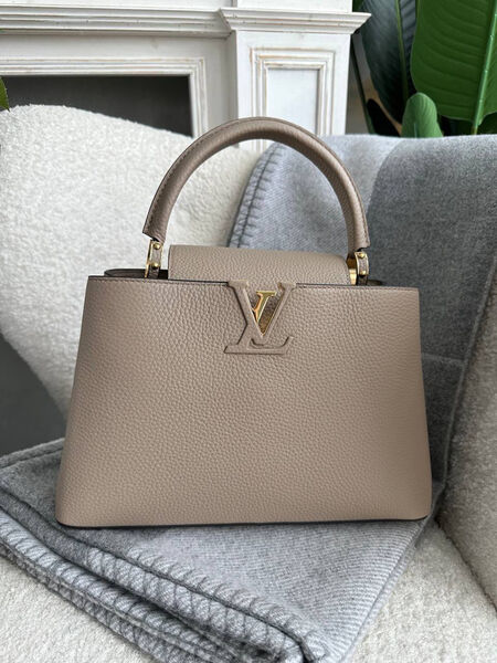 Сумка Louis Vuitton Capucines женский кожа 76634-5